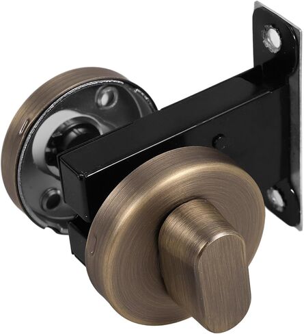 NUOBESTY Public Restroom Keyless Privacy Indicator Lock Stainless Steel and Wear-Resistant Occupied Vacant Sign for Bathroom Use Commercial Door Handle for Enhanced Security in Saudi Arabia