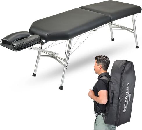 ChiroLux Plus Chiropractic Table | Professional Durability and Stability, Functional Design for Maximum Patient Comfort, Simple Setup for Sports and Physical Therapy in Saudi Arabia