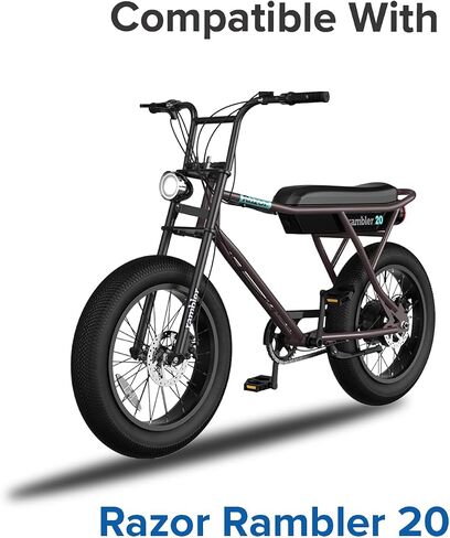 AlveyTech Control Module for the Razor Rambler 16 Electric Mini Bike (Ver 1+) - 36 Volt 15 Amp Speed Controller Model B-WZKD3615A-FGC-T1 with 14 Connectors and 32 Wires, Parts for Adults Scooter Bikes in Saudi Arabia