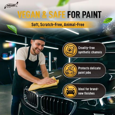 SM Arnold Water Sprite PVA Drying Cloth 7 Sq. Ft. – Fast Drying Chamois for Car Detailing | Cleans and Dries Finished Surfaces | Safe for Cars, Trucks, Motorcycles, RVs, Home, Garage, Office & More in Saudi Arabia