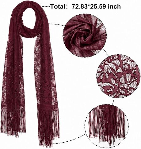 2pcs Black and White Lace Shawl Evening Dresses Shawls Sheer Scarfs with Tassels for Women Wedding Formal Party in Saudi Arabia