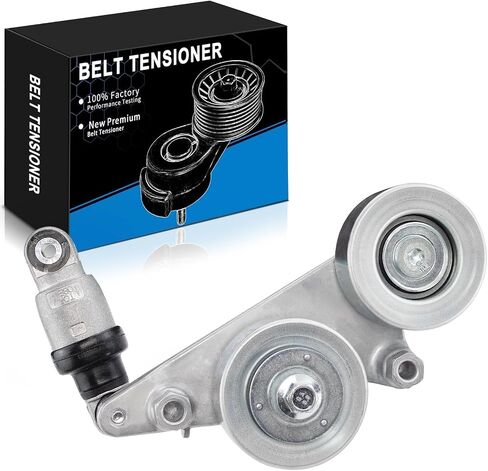 Belt Tensioner Assembly with Pulley ONLY FIT V6 for:-Honda Accord 2008-2010, Accord Crosstour 2010, Odyssey 2005-2010, Pilot 2006 2007 2008 2009 2010 2011 3.5L V6 ReplaceOE# 39092 31170R70A01 in Saudi Arabia