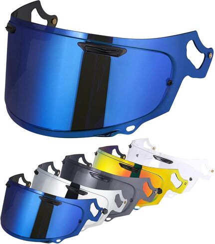 Regent-X Helmet Visor Replacement, for VAS-V MAX Corsair-X Quantum-X Signet-X Dt-X Defiant-X Helmet Accessories (Black) in Saudi Arabia