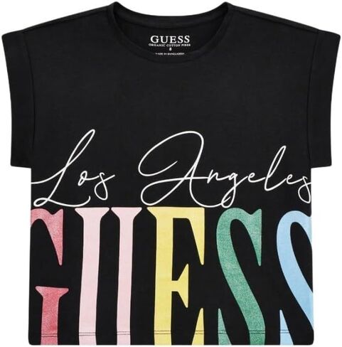 GUESS Girls' Eco Short Sleeve T-Shirt in Saudi Arabia