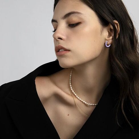 NEWITIN 6 Pairs Flower Clip On Earrings for Women Hypoallergenic Earrings Pearl Daisy Flower Tassel Earrings Statement Long Dangle Earrings Non Piercing Flower Earrings for Women in Saudi Arabia