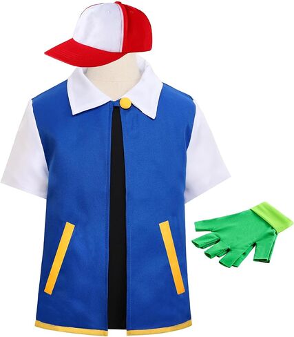 Adult Kids Unisex Costume Cosplay Jacket Gloves Hat Sets for Trainer Halloween Hoodie in Saudi Arabia