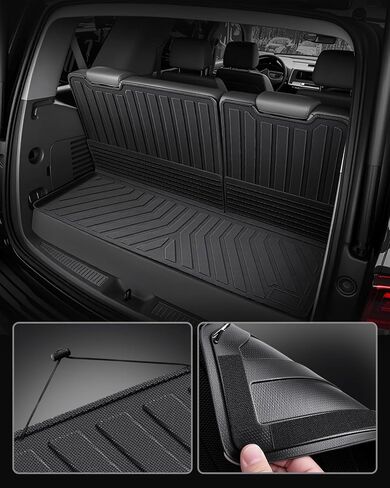 Car Floor Mat for Chevy Express: TPE Black Rubber Front Liner - Van Accessories Fit for Chevrolet Express for GMC Savana 1500 2500 3500 2015 2016 2017 2018 2019 2020 2021 2022 2023 in Saudi Arabia