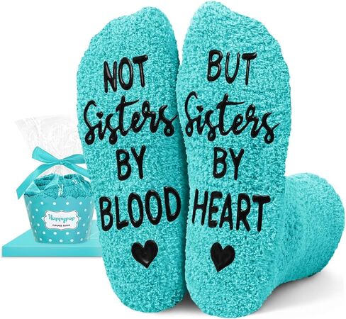 HAPPYPOP Bestie Gifts Ideas Socks for Women - Bestfriend Gifts Friendship Gifts Bestie Gifts, Bff Gifts Best Friends Socks Sister in Saudi Arabia