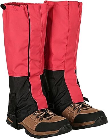 Waterproof Leg Gaiters, Snow Boot Gaiters, Safety Snake Guard Chaps Leggings for Hiking, Outdoor Camping Skiing Climbing Mountain Leg Protector in Saudi Arabia