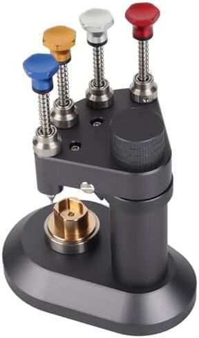 ZJchao 4 Pin Automatic Watch Hands Presser, High Accuracy Aluminum Alloy Watch Hands Setting Tool for Watchmaker with Metal Nozzle (aluminum alloy) in Saudi Arabia