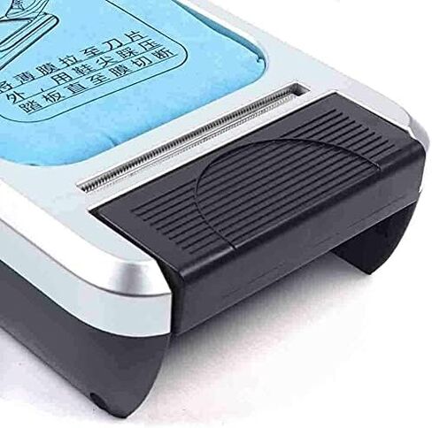Automatic Shoe Cover Dispenser Machine | Grey Hands-Free Shoe Film Applicator (Fits Up to Men's Size 12) | Space-Saving ABS Design | 400 Uses/Roll | Multi-Scenario Use for Home, Hospital in Saudi Arabia