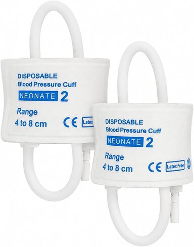 Veterinary Blood Pressure Cuff, Multiple Sizes 4-8cm, Pet Animal Sphygmomanometer, 2-Pack in Saudi Arabia