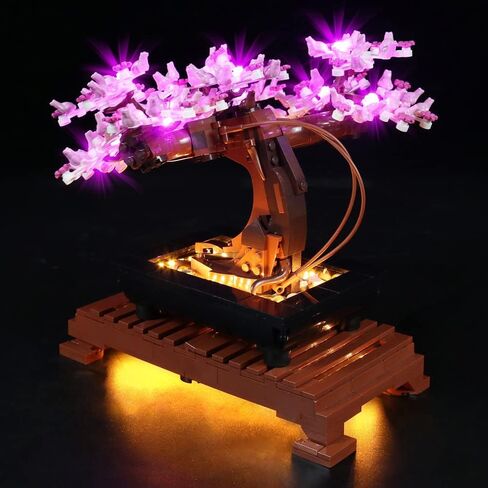VONADO LED Light Kit Compatible with Lego Bonsai Tree 10281 Creative Lighting Set Accessories Compatible with Lego 10281 Bonsai Tree Building Set (Lights Only, No Models) in Saudi Arabia