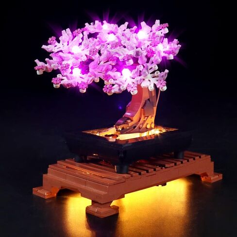 VONADO LED Light Kit Compatible with Lego Bonsai Tree 10281 Creative Lighting Set Accessories Compatible with Lego 10281 Bonsai Tree Building Set (Lights Only, No Models) in Saudi Arabia
