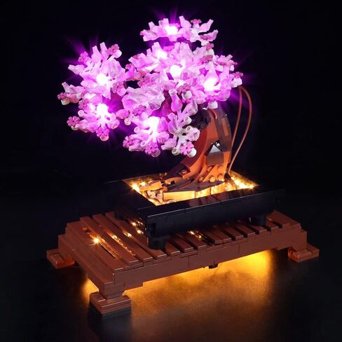 VONADO LED Light Kit Compatible with Lego Bonsai Tree 10281 Creative Lighting Set Accessories Compatible with Lego 10281 Bonsai Tree Building Set (Lights Only, No Models) in Saudi Arabia
