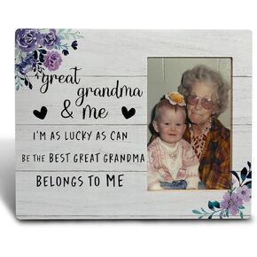 Grandparents Picture Frame - Grandparents Gifts, Grandkids the Greatest Blessing Picture Frame Gifts for Grandma Grandpa from Grandkids, Grandchildren Picture Frame, 5x7 Photo Frame in Saudi Arabia