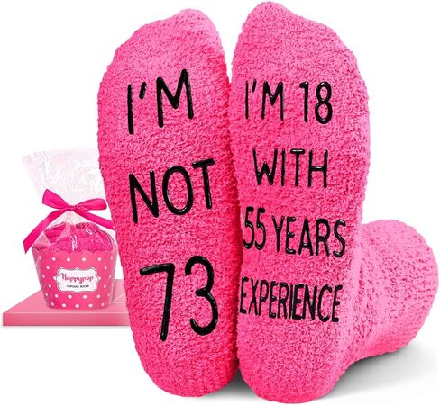 HAPPYPOP 73rd Birthday Gifts For Women - 73 Year Old Birthday Gifts For Women, 73rd Birthday Gifts For Her, 73rd Gift Ideas in Saudi Arabia