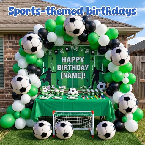FUTUREPLUSX 8PCS Inflatable Soccer Balls, 12 Inches Inflatable Balls for Kids Beach Soccer Balls for Swimming Pool Beach Game, Birthday Party Decorations, Themed Sports Decor in Saudi Arabia