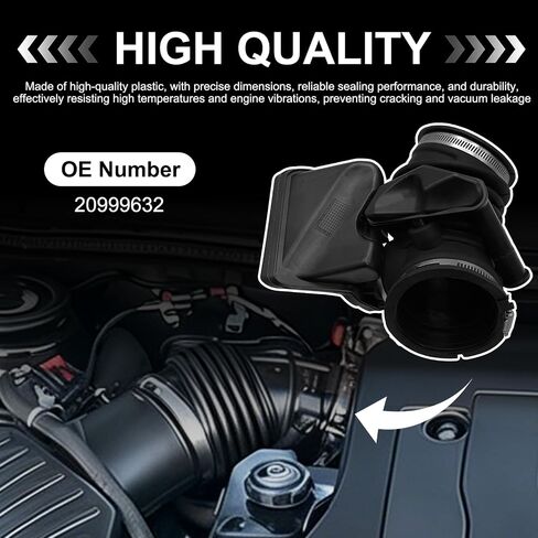 Engine Air Intake Hose 696-019 Fit for 2012-2017 Chevy Traverse GMC Acadia Buick Enclave 3.6L V6 DOHC Replace 20871478 696019 696-019 in Saudi Arabia