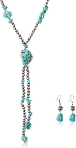 Rustic Couture's Western Jewelry Set for Women Cowgirl Vintage Western Necklace Earring in Kuwait