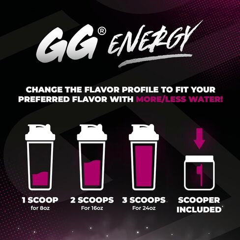 Gamer Supps, GG Energy Grandma's Ashes (100 Servings) - Keto Friendly Gaming Energy and Nootropic Blend, Sugar Free + Organic Caffeine + Vitamins, Powder Drink in Saudi Arabia