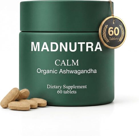 Ashwagandha 675mg - Premium Stress & Anxiety Support Herbal Ashwagandha Supplements - KSM-66 Ashwagandha for Mood, Energy, Focus & Sleep Support - Non-GMO Organic Ashwagandha Capsules in Saudi Arabia