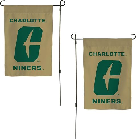 Desert Cactus University of North Carolina Charlotte Garden Flag UNCC Forty Niners 49ers Banner 100% Polyester (Design C) in Saudi Arabia