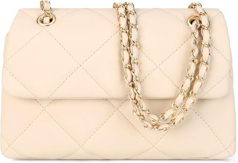 Gladdon Quilted Crossbody Purses for Women Small Ladies Shoulder Bags with Chain Trendy Clutch Purse Cute Designer Bag in Saudi Arabia