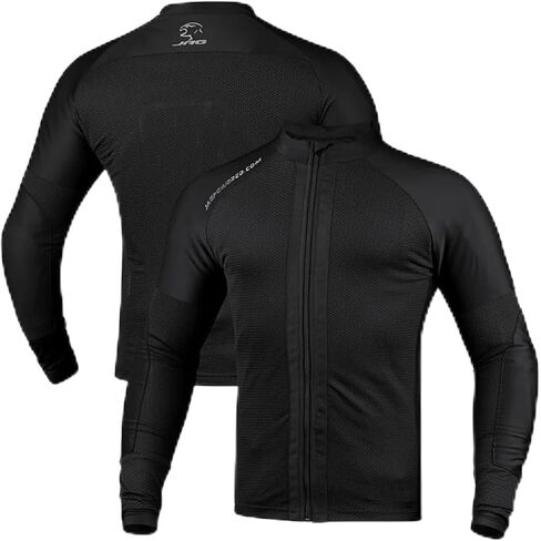 J.A.G. Motorcycle Mesh Shirt for Men with CE Certified Protective Padded Armors | All Season Motorcycle Riding Shirt in Saudi Arabia