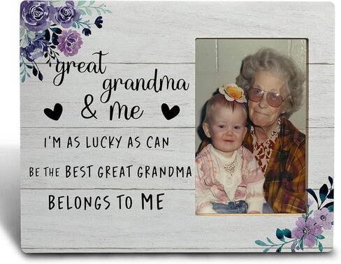 Grandparents Picture Frame - Grandparents Gifts, Grandkids the Greatest Blessing Picture Frame Gifts for Grandma Grandpa from Grandkids, Grandchildren Picture Frame, 5x7 Photo Frame in Saudi Arabia