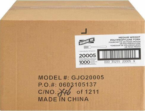 Genuine Joe GJO20005 - Individually Wrapped Fork in Saudi Arabia