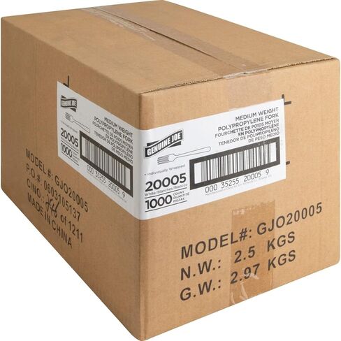Genuine Joe GJO20005 - Individually Wrapped Fork in Saudi Arabia