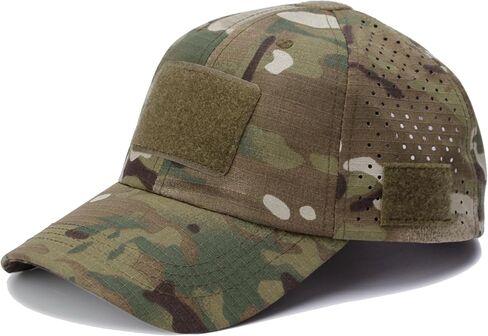Men Camo Baseball Cap Women Patriotic Tactical Training Cap Army Hunting Hat for Military Hiking Fishing Sports in Saudi Arabia