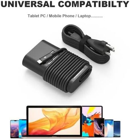 45W 65W Computer Charger Replacement for Dell Inspiron 11 13 14 15 3000 5000 7000 inspiron 3452 3551 3552 3558 3559 5552 5555 5558 5559 5565 5567 5568 5570 5578 P51F P25T P24T P57G laptop power cord in Kuwait
