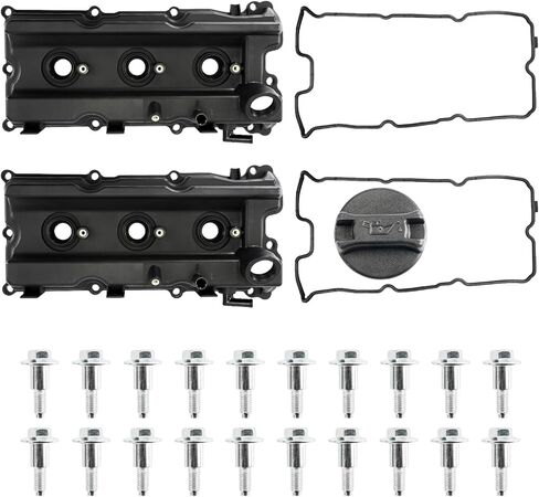 PHILTOP Engine Valve Cover Compatible with 2016-2020 Volvo XC90 XC60 S60, 2019-2020 XC40, 2017-2019 S90, 2017-2018 V60 S60 Cross Country,Valve Cover Kits Replace# 32242753 31430923 31670210 31316184 in Saudi Arabia