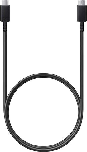 Samsung 1.8m Cable USB-C to USB-C Cable 3A Black, W126824865 (Cable 3A Black) in Saudi Arabia