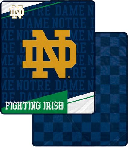 NCAA Diagonal Ghost Checker Double Sided Ultra Cozy Blanket in Saudi Arabia