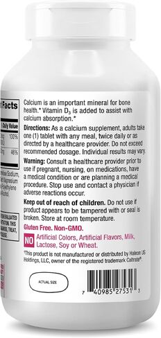 21st Century Calcium Plus D Supplement Tablet , 600 mg, 400 Count in Kuwait