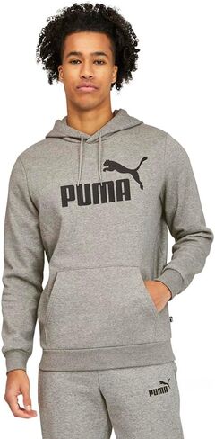 PUMA Men's Essentials Logo Fleece Hoodie (Available in Big & Tall) in Saudi Arabia
