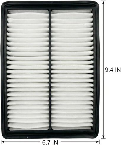 Engine air filter for Tundra (2022-2024),Sequoia (2023-2024),Replacement for 17801-F4010 (Red) in Saudi Arabia