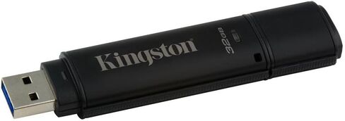 Kingston Digital 4GB USB 3.0 DT4000 G2 256 AES FIPS 140-2 Level 3 Encrypted (DT4000G2DM/4GB) in Saudi Arabia