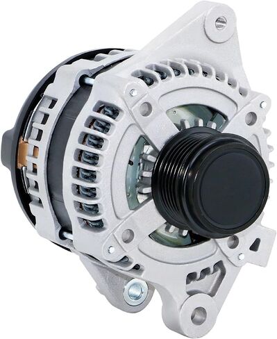 Alternator 11385N New Replacement for 1.8L Toyota Corolla 2009-2013, Toyota Matrix 2009-2010, Pontiac Vibe 2009-2010, 6-Groove Clutch Pulley, 100 Amp 2 Volt: 12897, 270600T040, 0986CR6103, AL3370X in Kuwait