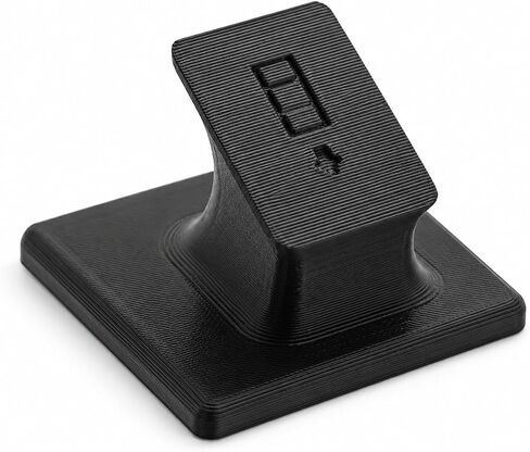 Remote Stand Pedestal for Lutron Pico Remote, Elegant Slide & Click Desk Display Holder, Non-Slip Scratch Resistant Base, Lutron Caseta Remote Stand (Single Pedestal, White) in Kuwait