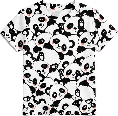 Funny Rubber Duck Boys Girls 3D Graphic Printed T-Shirts Short Sleeve Summer Shirts tees for 6-16 Years in Saudi Arabia