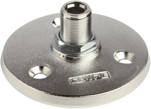 Shure A13HD Heavy Duty Mounting Flange, Matte Silver, XLR Microphone in Saudi Arabia