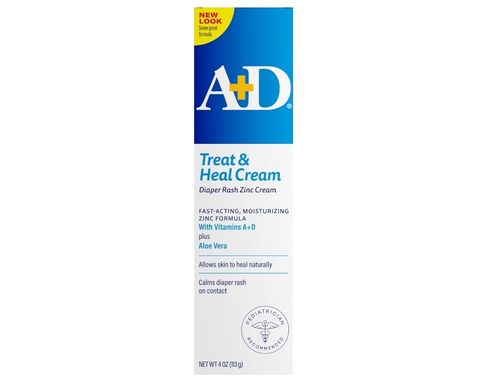 A+D Zinc Oxide Diaper Rash Cream with Aloe 4 oz (113 g)(pack of 2) in Saudi Arabia