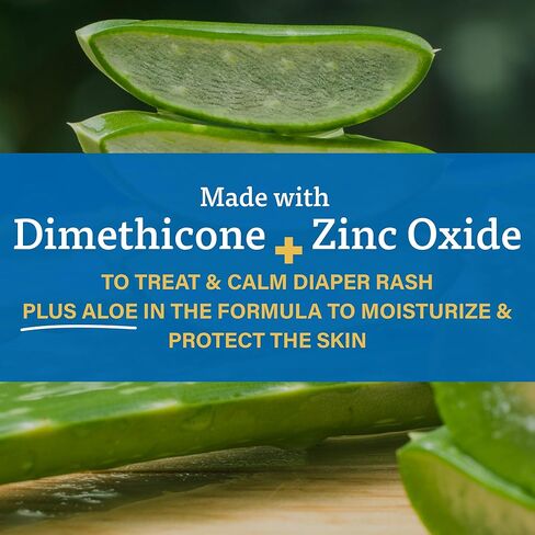 A+D Zinc Oxide Diaper Rash Cream with Aloe 4 oz (113 g)(pack of 2) in Saudi Arabia