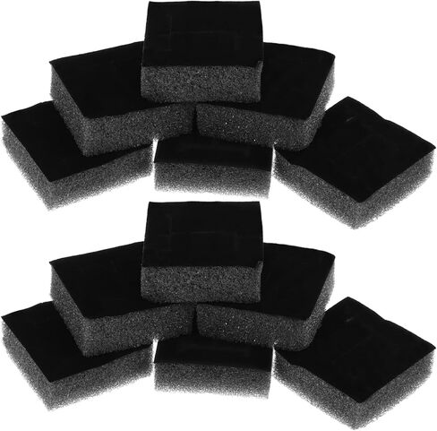 Ciieeo 20pcs Jewelry Foam Inserts Earring Storage Box Liners Earring Ring Display Tray Square Sponge Pad Jewelry Holder for Showcase Jewelry Box 5cm in Saudi Arabia