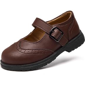Mary Jane Shoes for Girls School Uniform Flats Dress Shoes Fashion Low Heels Oxford Loafers Oxfords Everyday Wear (Little/Big Kids) in Saudi Arabia