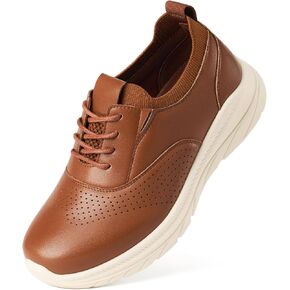 GINNI Boys Girls Comfortable Casual Oxford Sneakers for School Graduation Uniform, Kids Dress Shoes for Formal Church Wedding, Lace-Up Breathable Wingtip Oxfords for Toddler/Little Kid/Big Child in Saudi Arabia